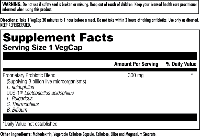 Acidophilus Probiotic-5 VegCaps - Image 2