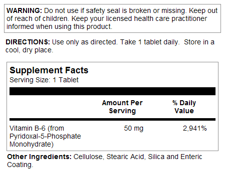 Pyridoxal-5-Phosphate Tablet 50mg - Image 2