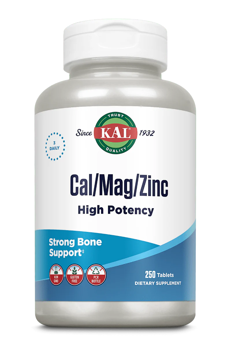 Cal/Mag/Zinc High Potency Tablets - Image 3
