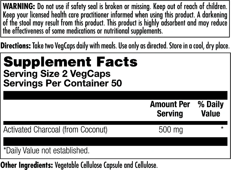 Charcoal Activated VegCaps - Image 4