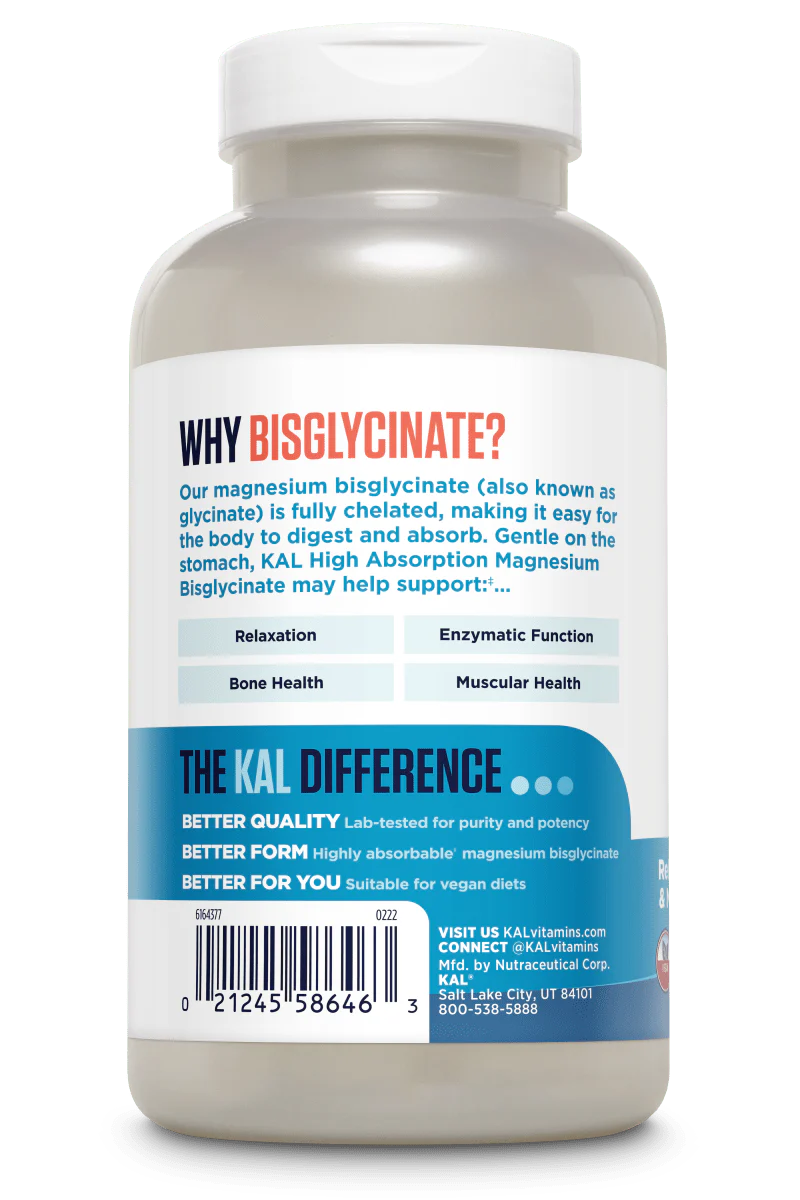 Chelated Magnesium Bisglycinate Tablets - Image 3