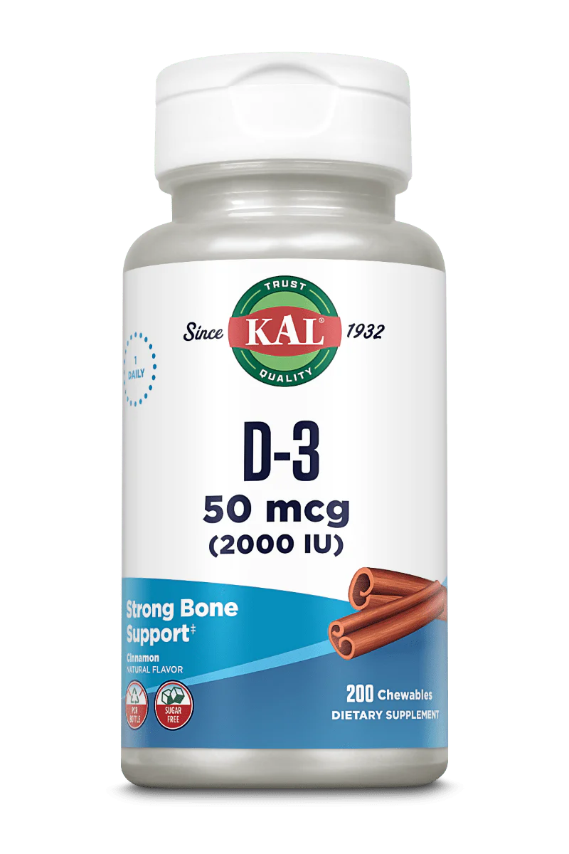 D-3 50 mcg (2000 IU) Chewables - Image 2