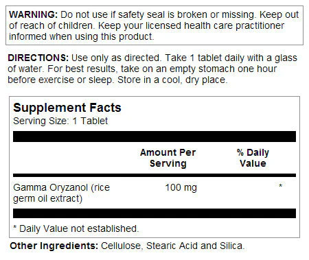Gamma Oryzanol Tablets 100 mg - Image 2