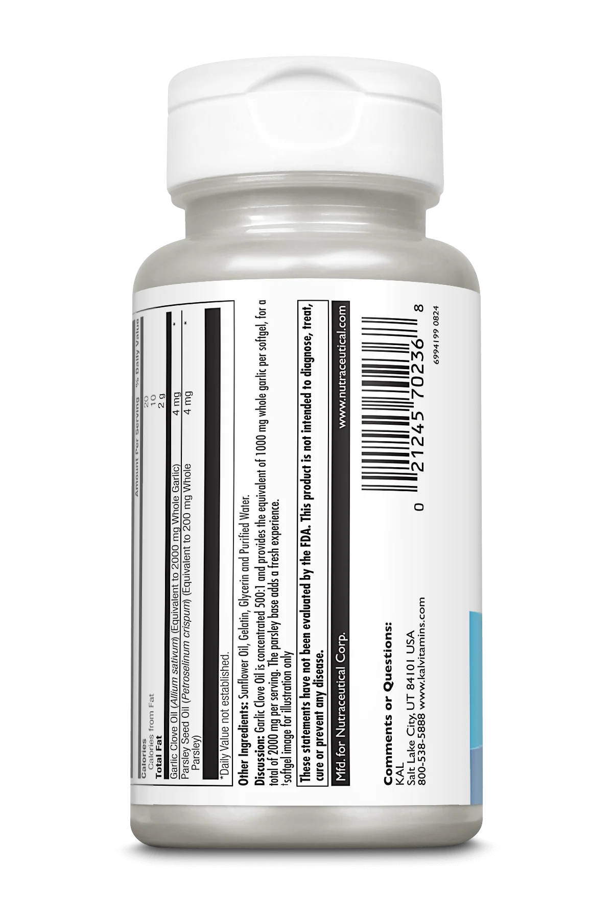 Garlic Oil ActivGels™ Softgels 2000 mg - Image 3