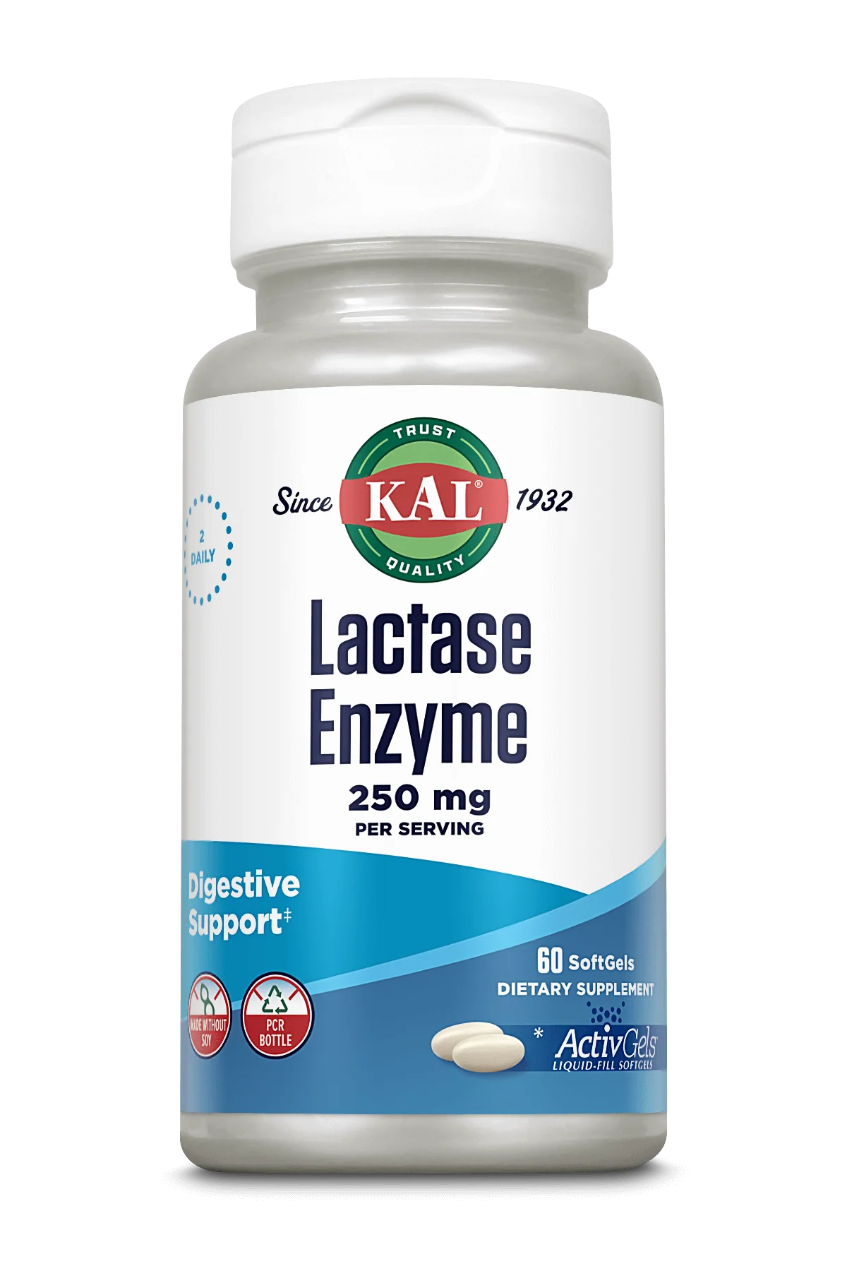Lactase Enzyme ActivGels™ Softgels 250 mg