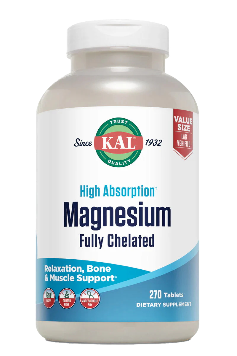 Magnesium Glycinate Fully Chelated Tablets