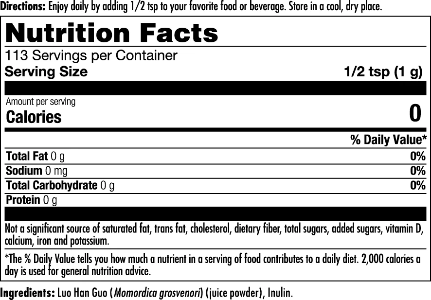 Monk Fruit Low-Calorie Sweetener - Image 4
