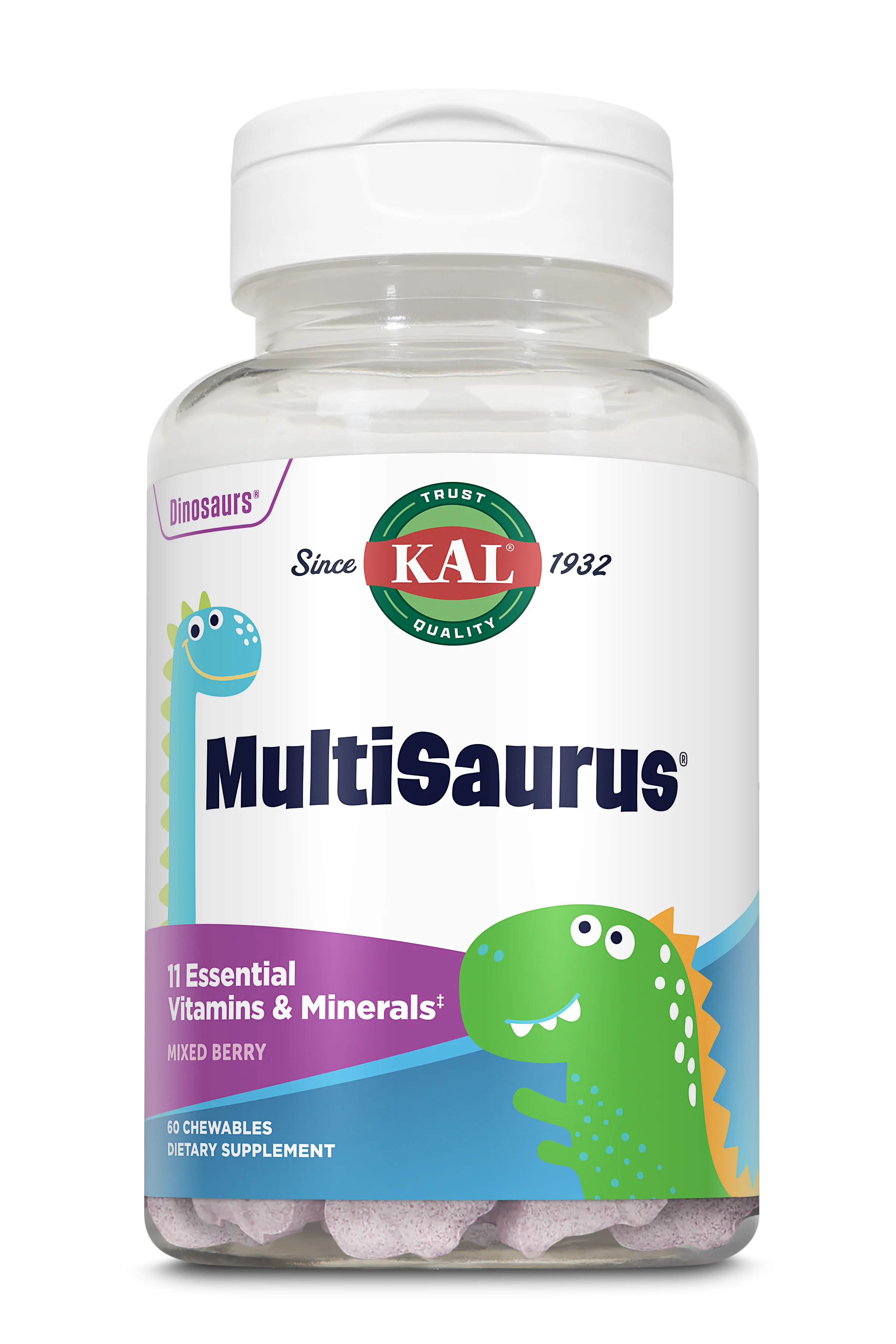 MultiSaurus® Kids Multivitamin Mixed Berry