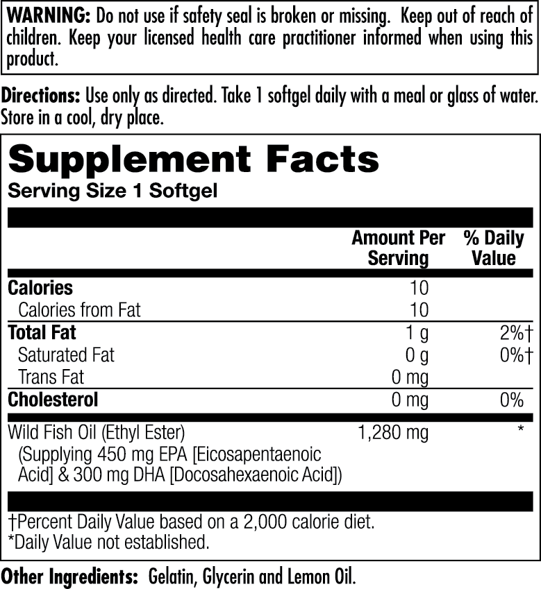 Omega 3 450/300 Softgels - Image 3