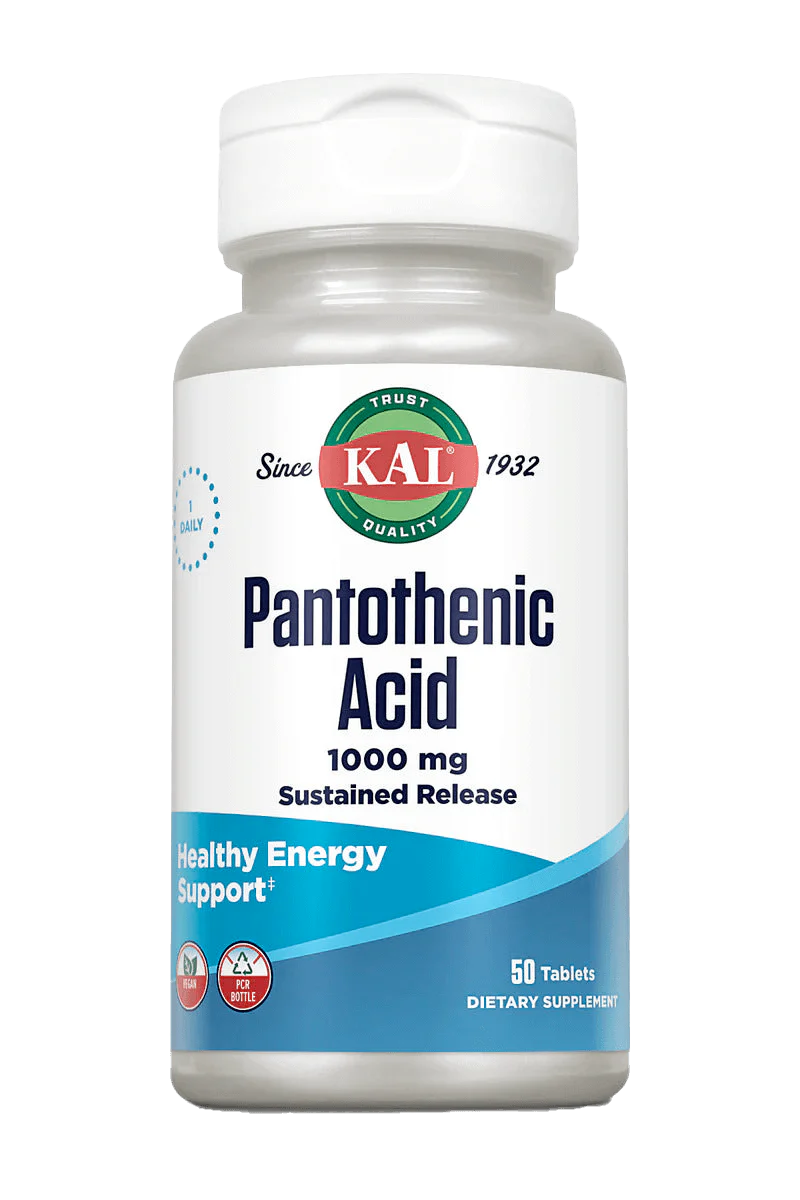 Pantothenic Acid Sustained Release Tablets 1000 mg