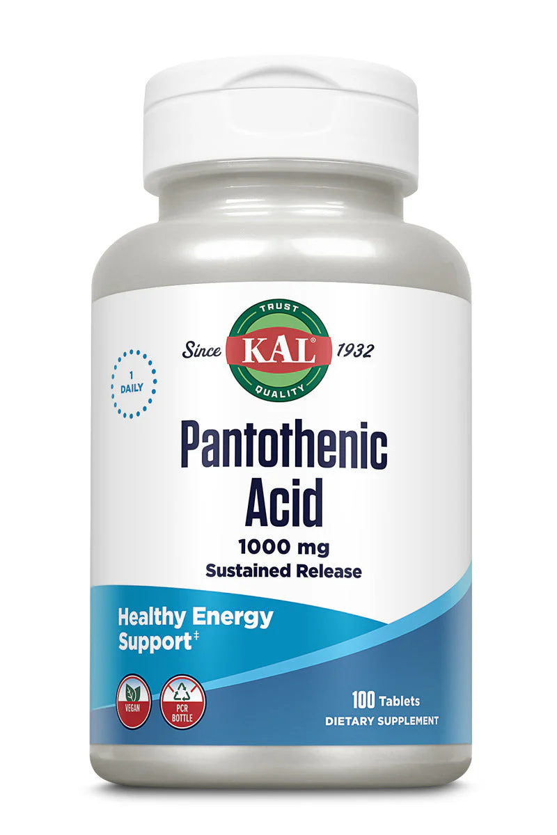 Pantothenic Acid Sustained Release Tablets 1000 mg - Image 2