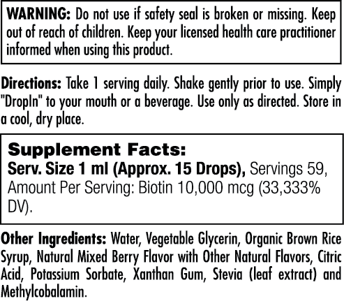 Ultra Biotin DropIns™ Berry - Image 4